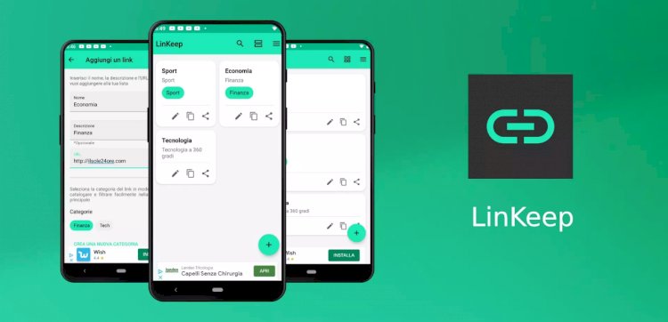 تطبيق LinKeep  لتخزين الروابط وإدارتها بسهولة