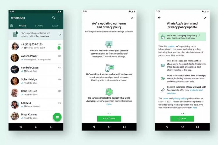 واتس اب يوضح ما سوف يحدث في حال  لم تقبل سياسة الخصوصية الجديدة