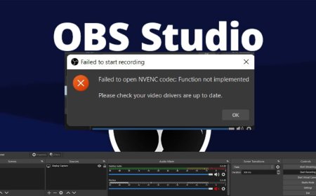 كيفية إصلاح خطأ Nvenc في برنامج OBS؟