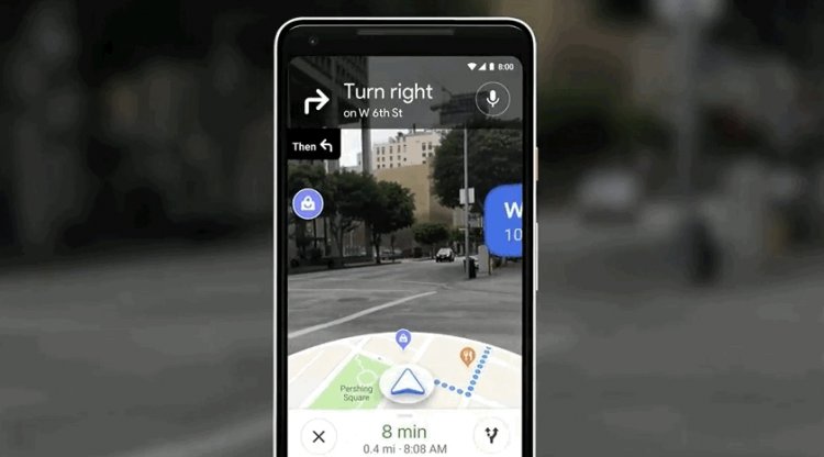 جوجل تبدأ باختبار ميزة الواقع المعزز على تطبيق الخرائط